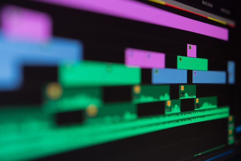 Video editing timeline