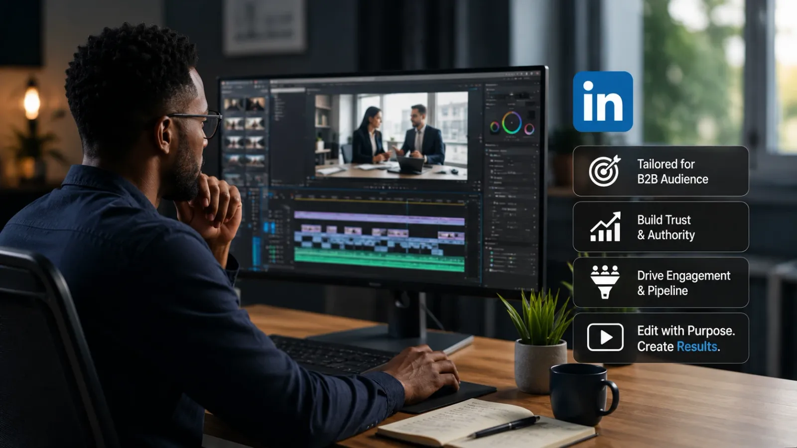 LinkedIn Video for B2B: How to Edit Content That Drives Pipeline