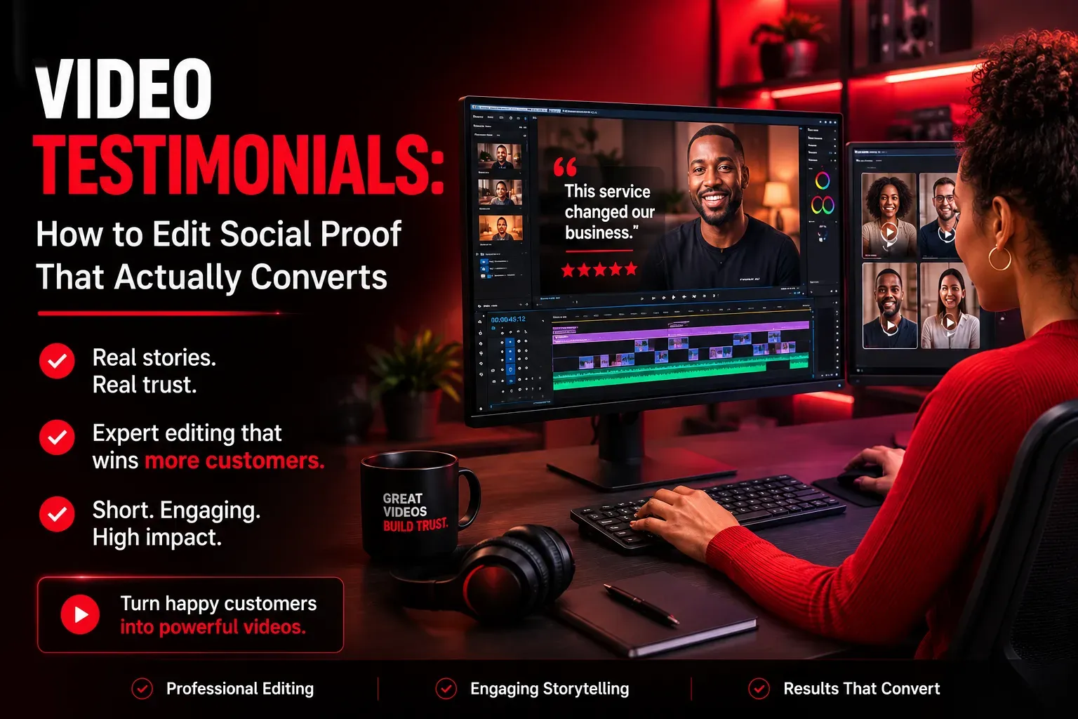Video Testimonials: How to Edit Social Proof That Actually Converts