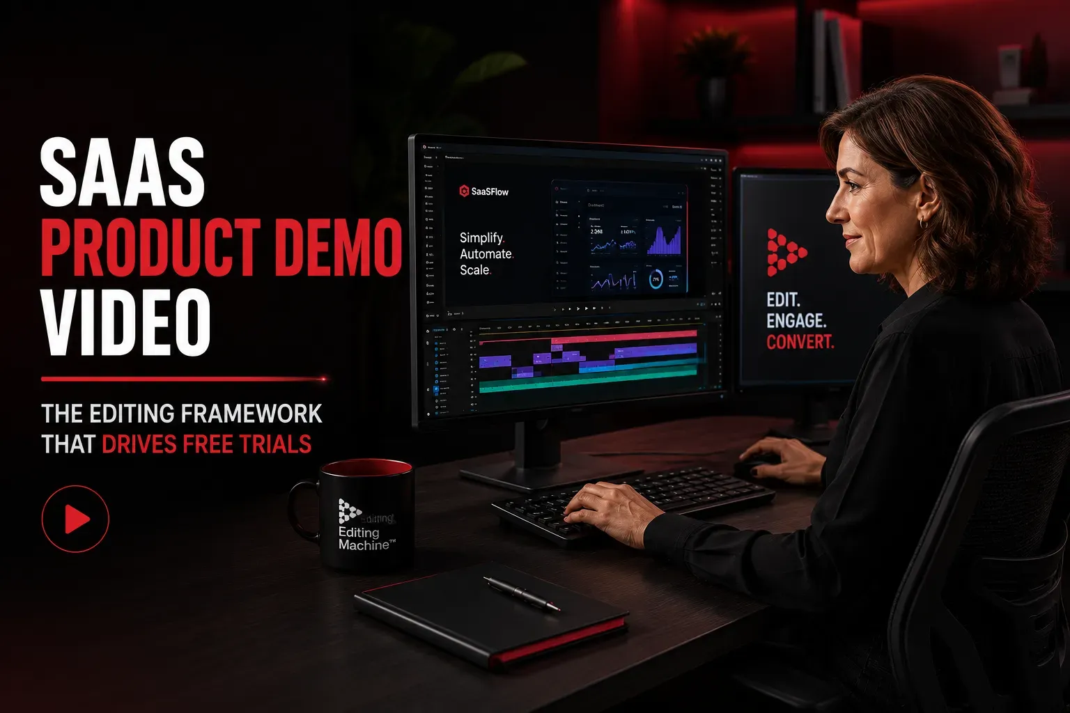 SaaS Product Demo Video: The Editing Framework That Drives Free Trials