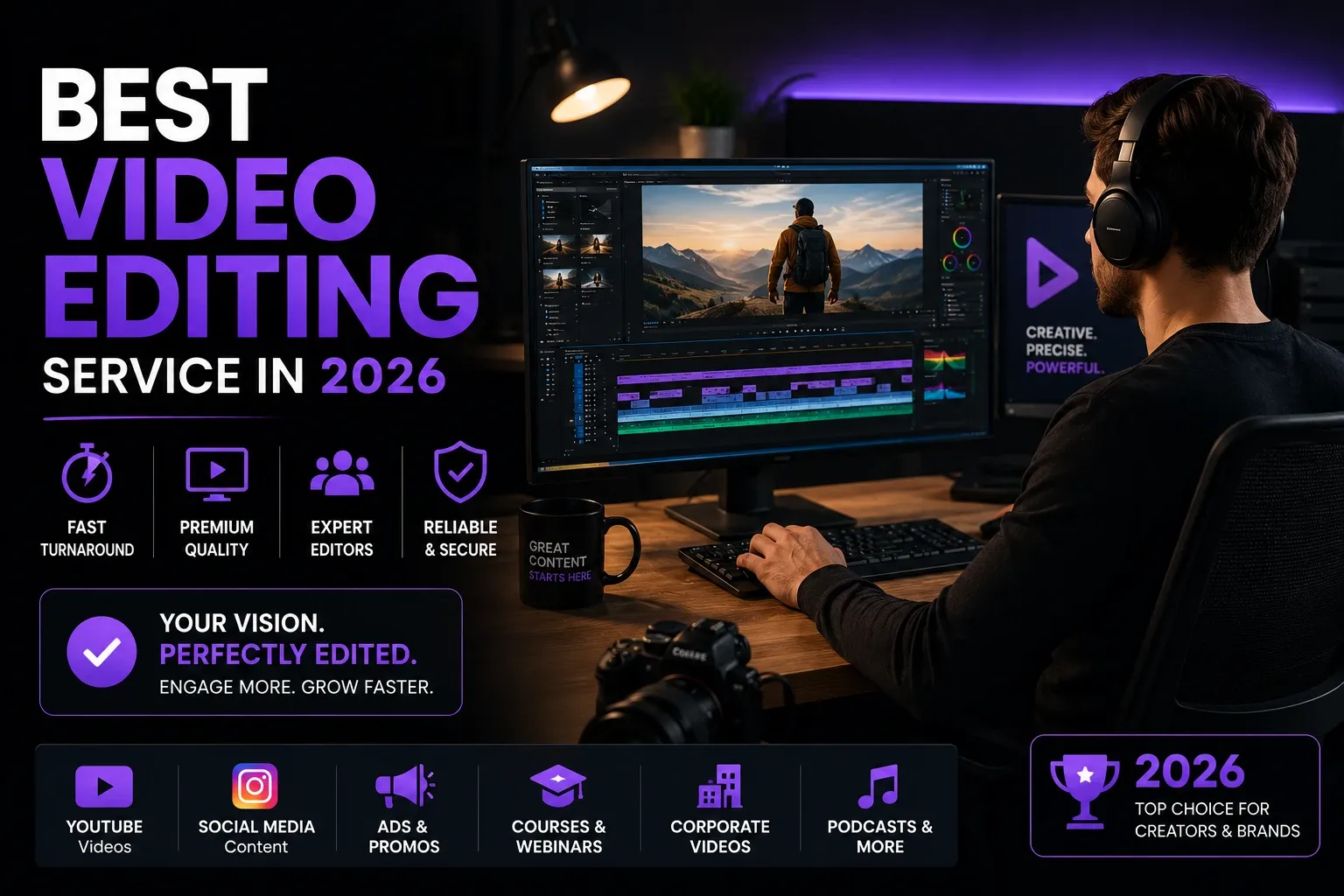 Best Video Editing Service in 2026: An Honest Comparison
